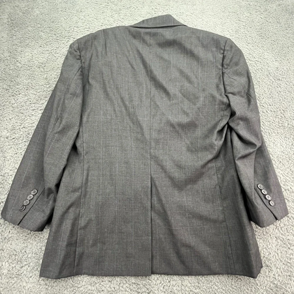 Polo Ralph Lauren Gray Plaid Wool Sport Coat Blazer‎ 39/33 SHT Classic Fit USA